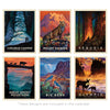 2024 Scratch-N-Dent Sale: Wall Calendar—National Parks by Kai Carpenter (Bargain—50% OFF)