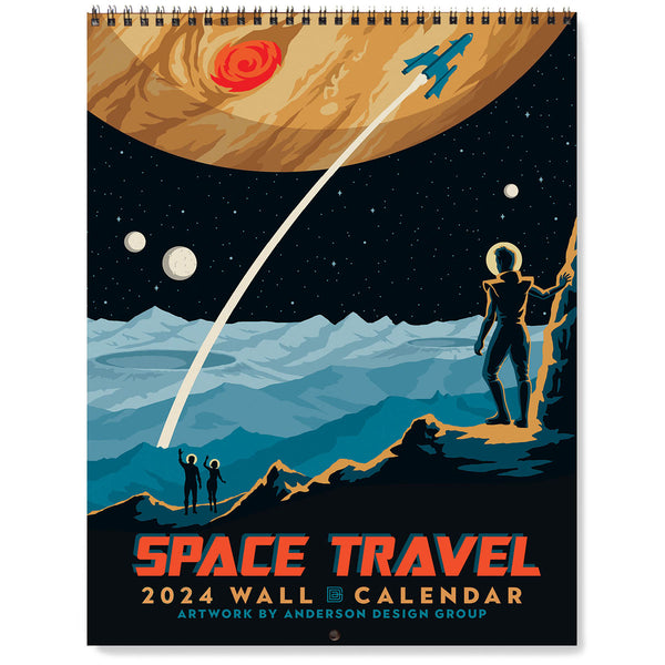 2024 Wall Calendar: Space Travel