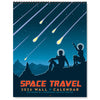 2026 Wall Calendar: Space Travel