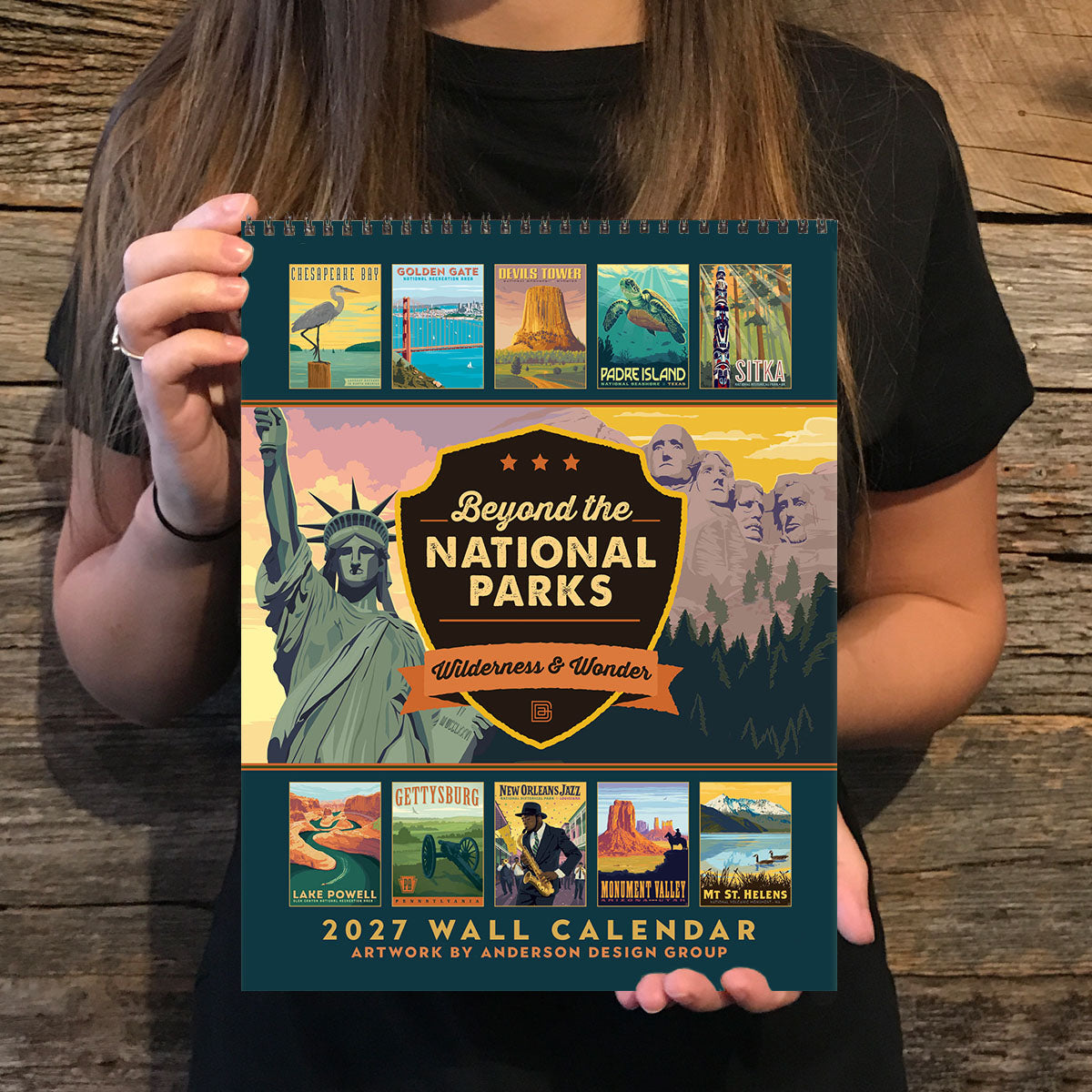 2027 Wall Calendar: Beyond The National Parks