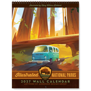 2027 Wall Calendar: National Parks by Mary Withers Kirkland
