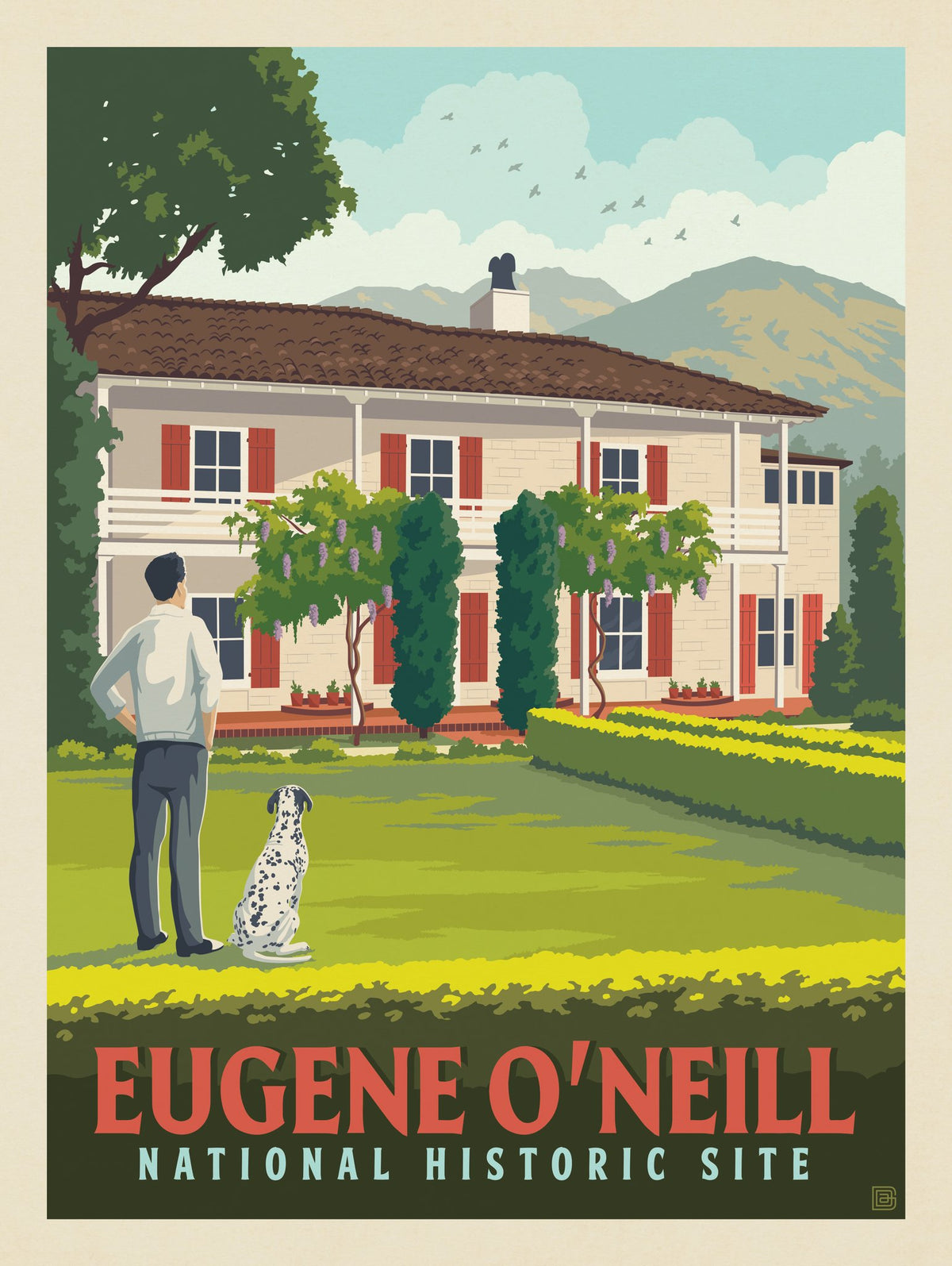 Eugine O'Neill National Historic Site - Puzzle - Artwork