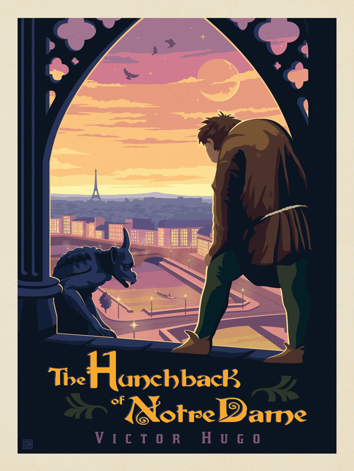 The Hunchback Of Notre Dame: Victor Hugo - Puzzle - Artwork