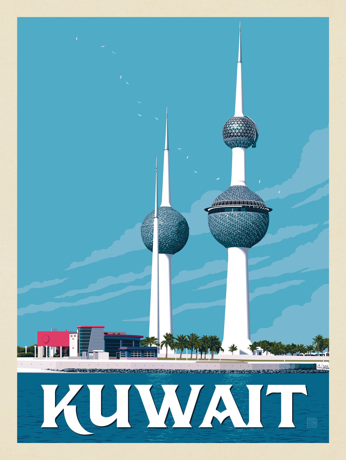 Kuwait - Puzzle - Artwork