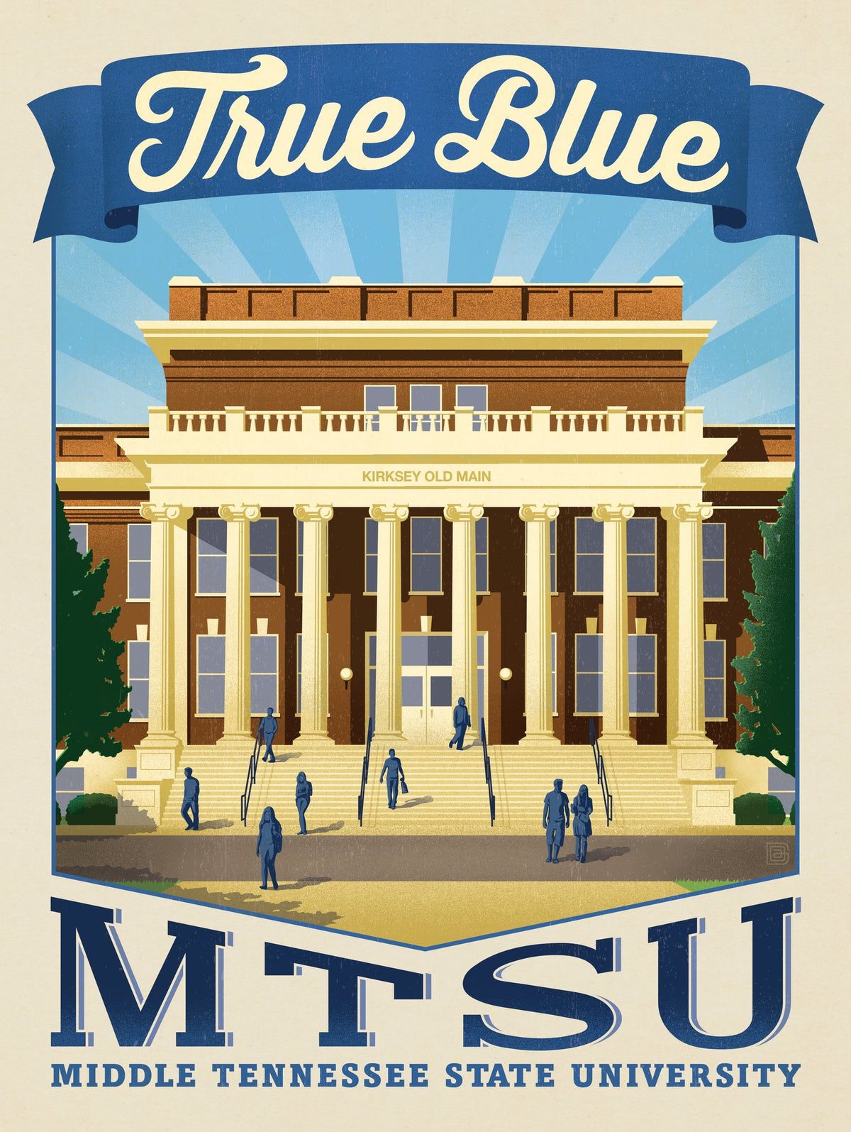 MTSU: True Blue - Puzzle - Artwork