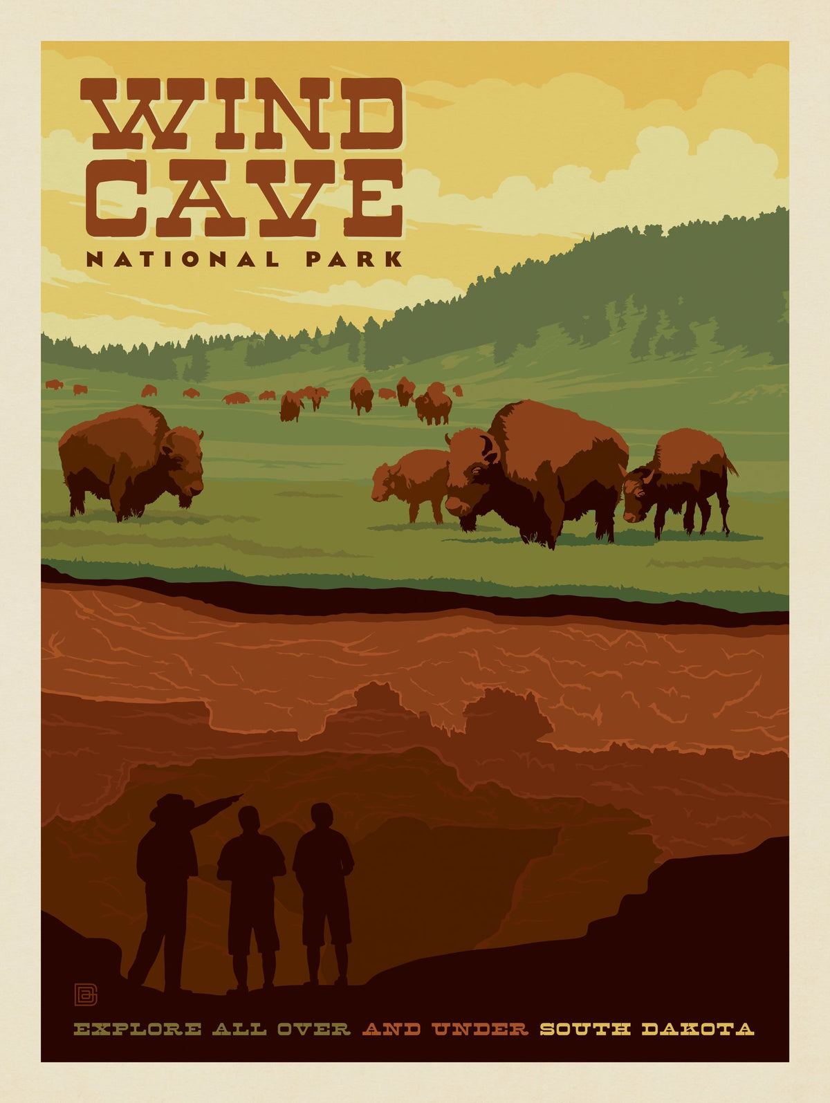 Wind Cave National Park - Puzzle - Artwork