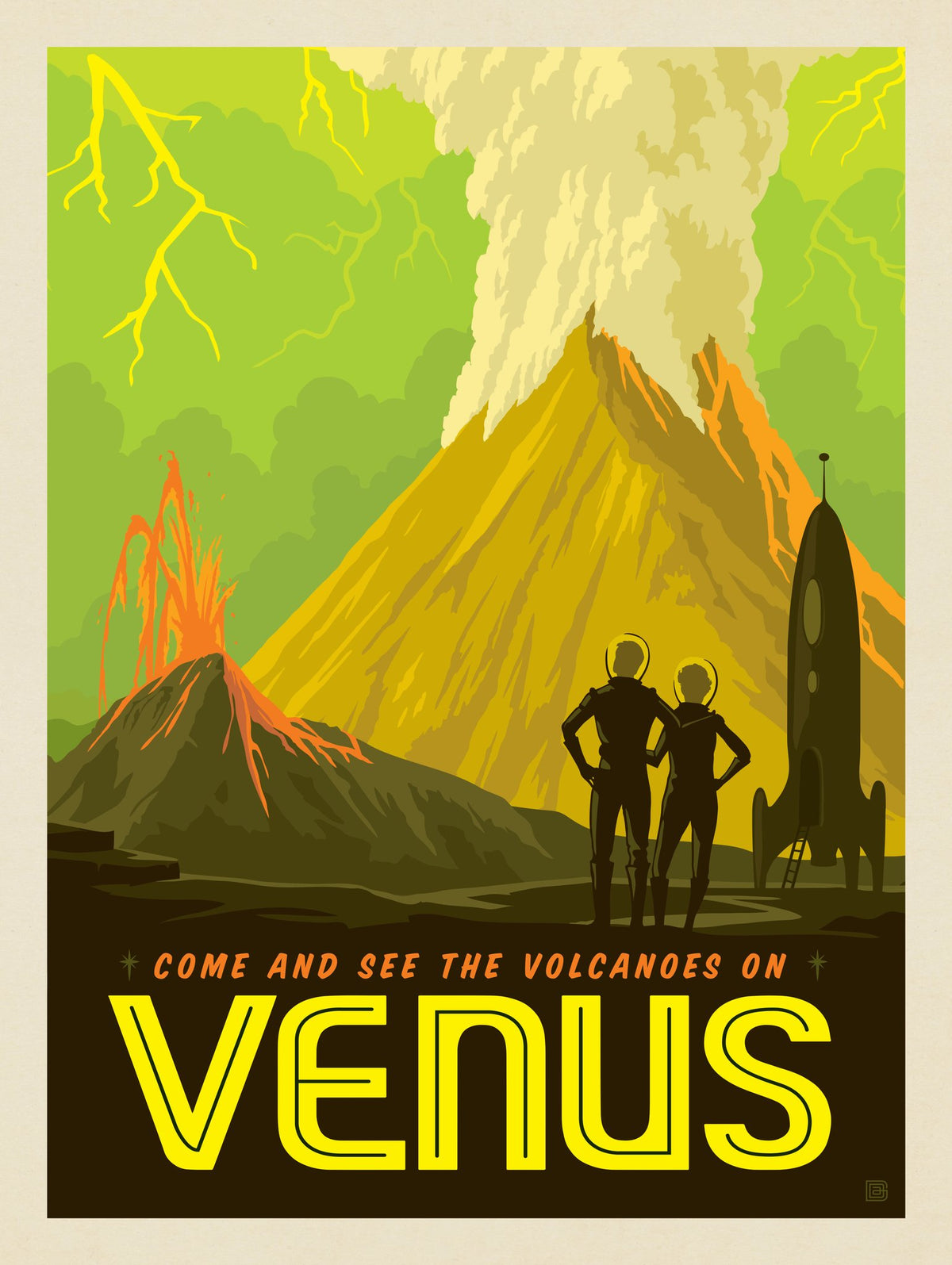Venus: Volcano Vacation - Puzzle - Artwork