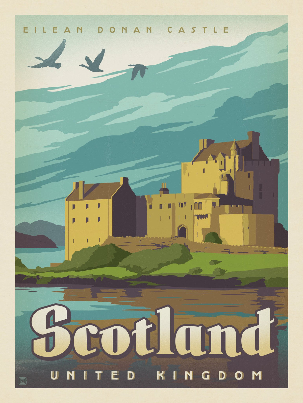 Scotland: Eilean Donan Castle - Puzzle - Artwork