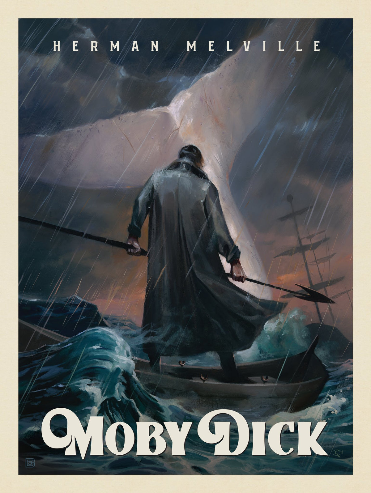 Moby Dick: Herman Melville - Puzzle - Artwork
