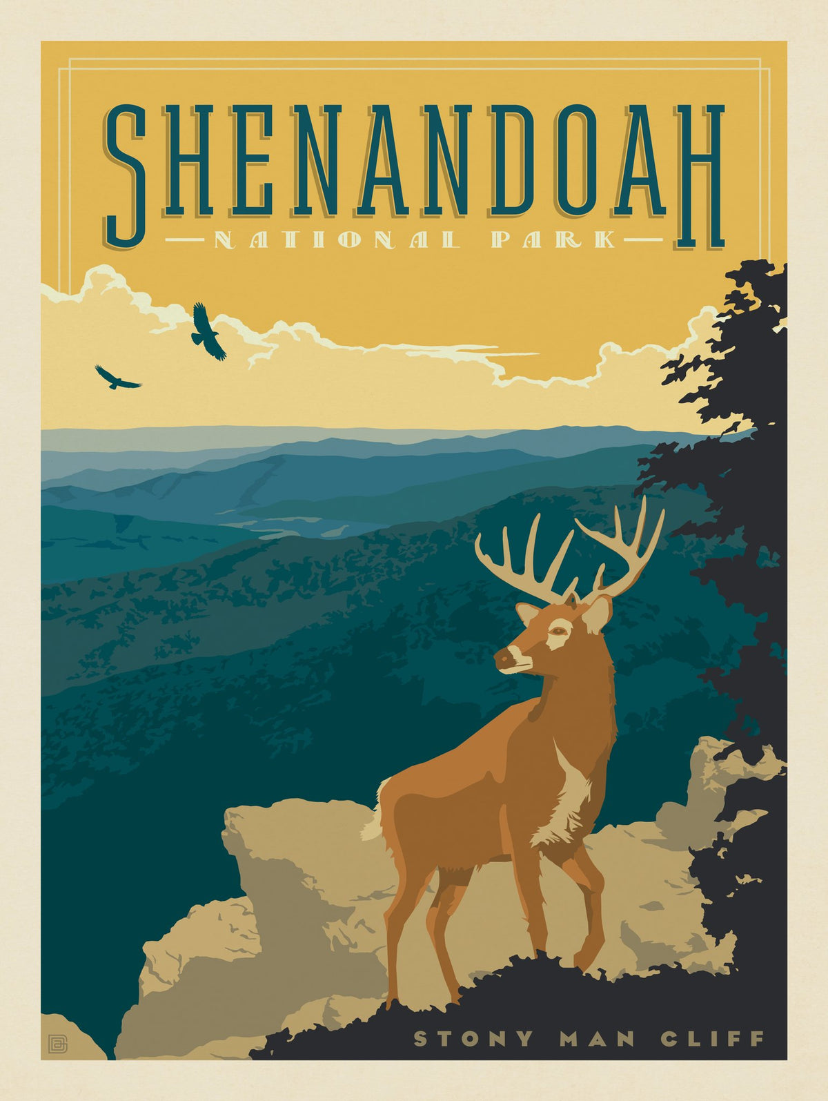 Shenandoah National Park: Deer - Puzzle - Artwork