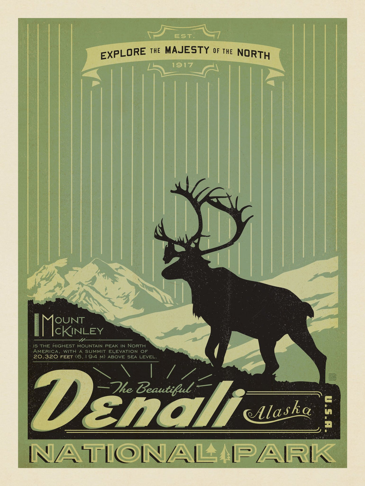 Denali National Park: Print Shop - Puzzle - Artwork