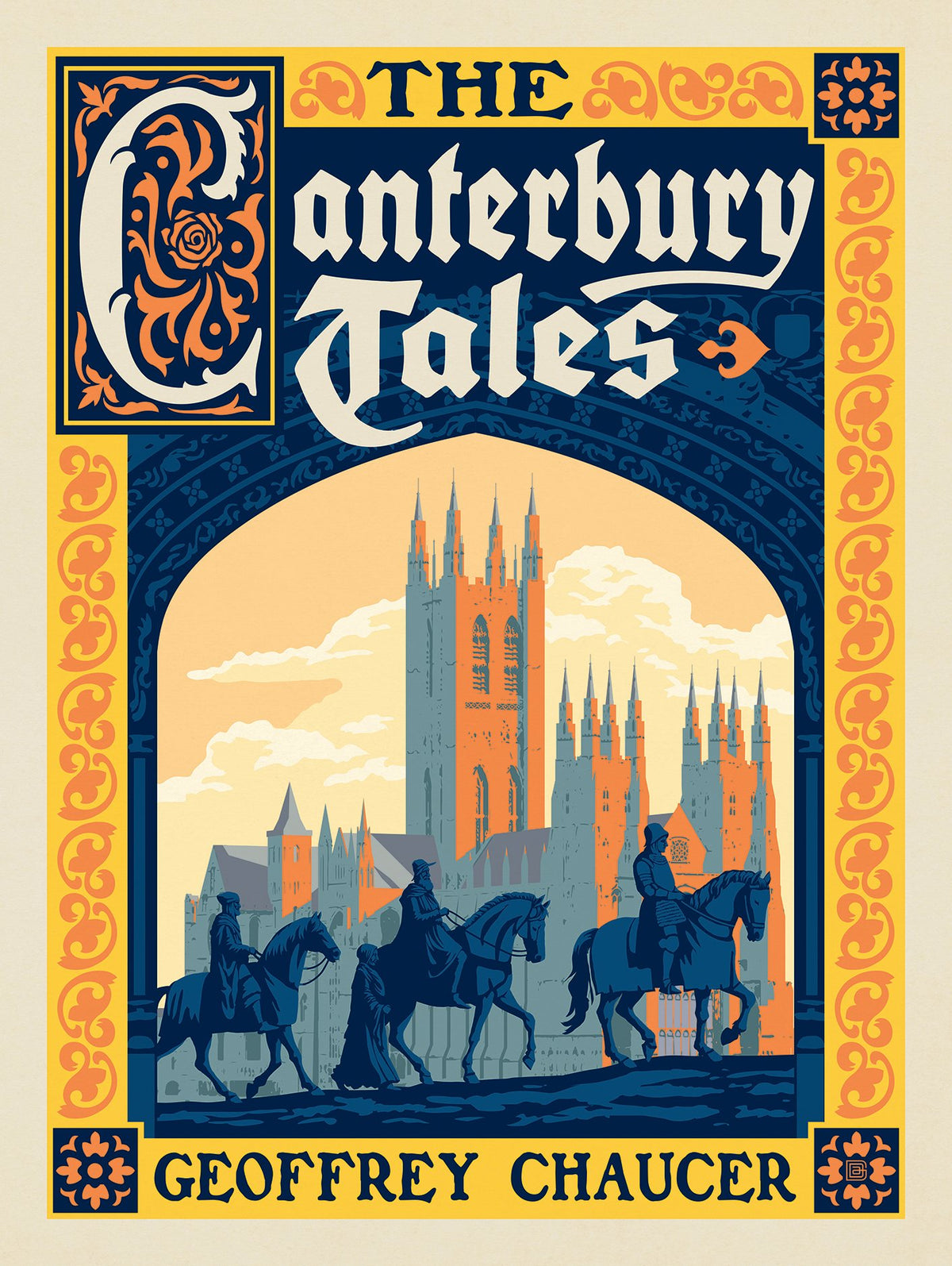 The Canterbury Tales: Geoffrey Chaucer - Puzzle - Artwork
