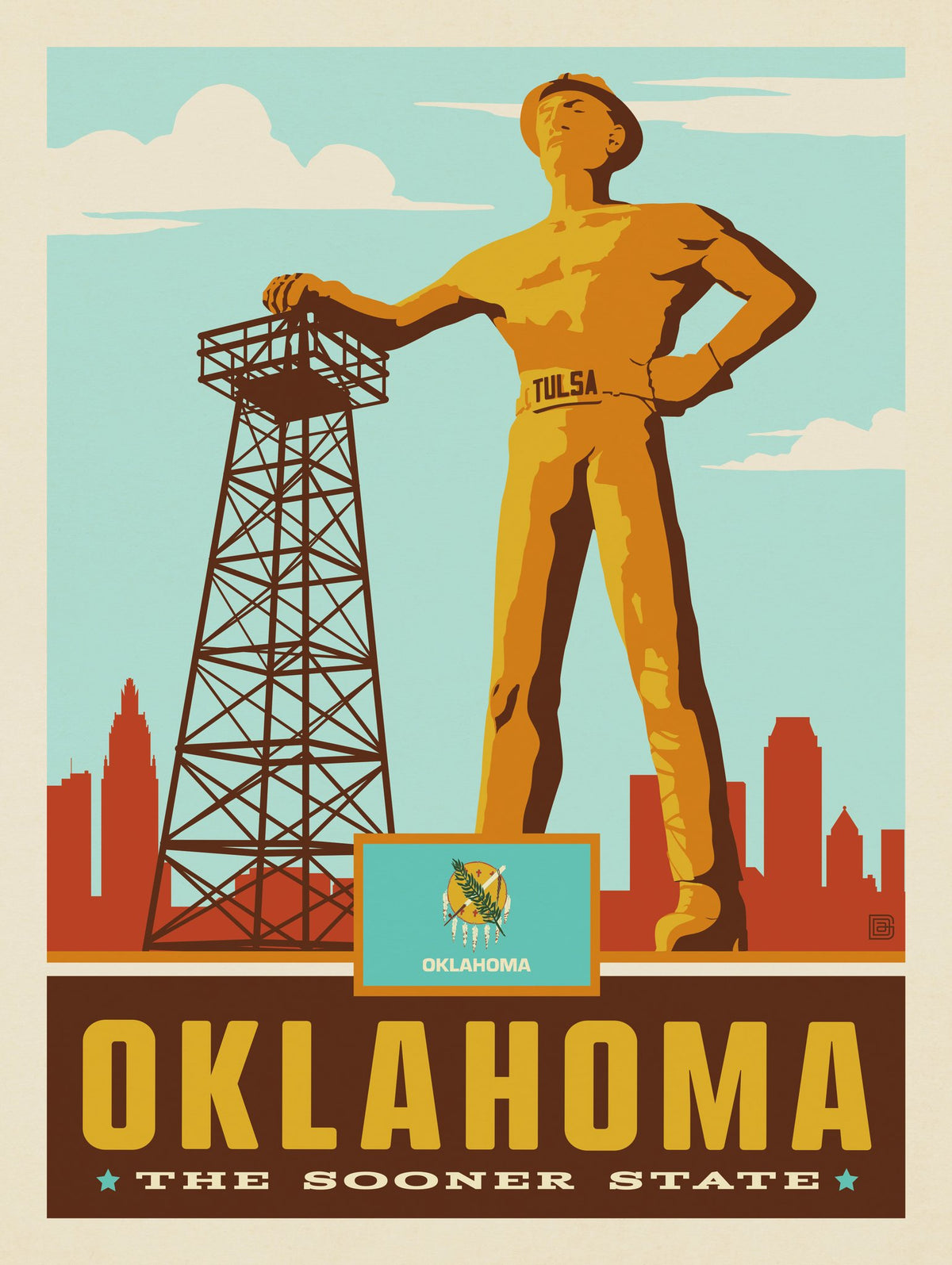 Oklahoma State Pride - Puzzle - Artwork