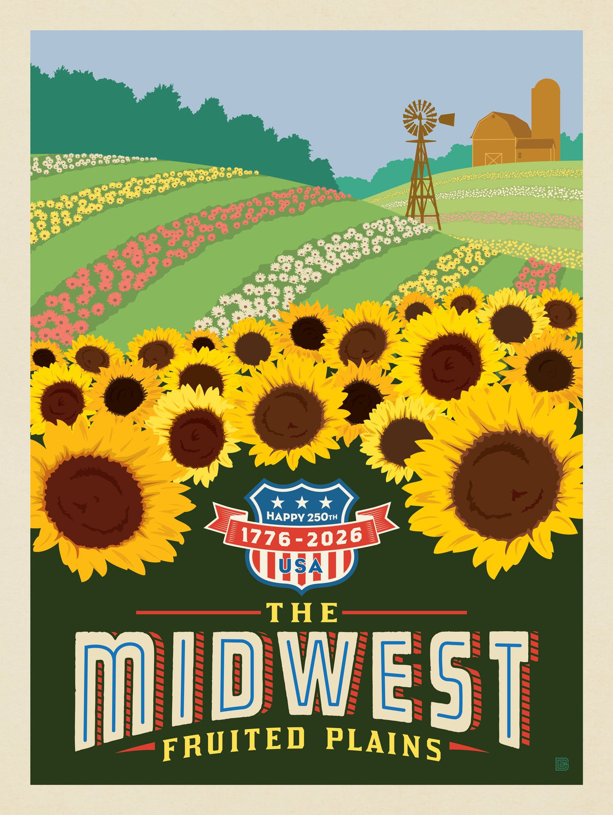 250th Anniversary USA: Celebrate The Midwest - Puzzle - Artwork