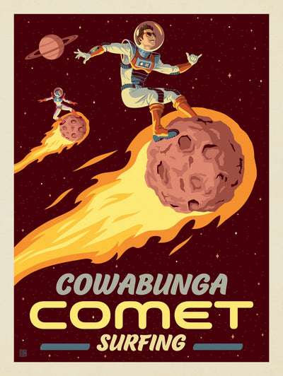 Cowabunga Comet Surfing - Puzzle