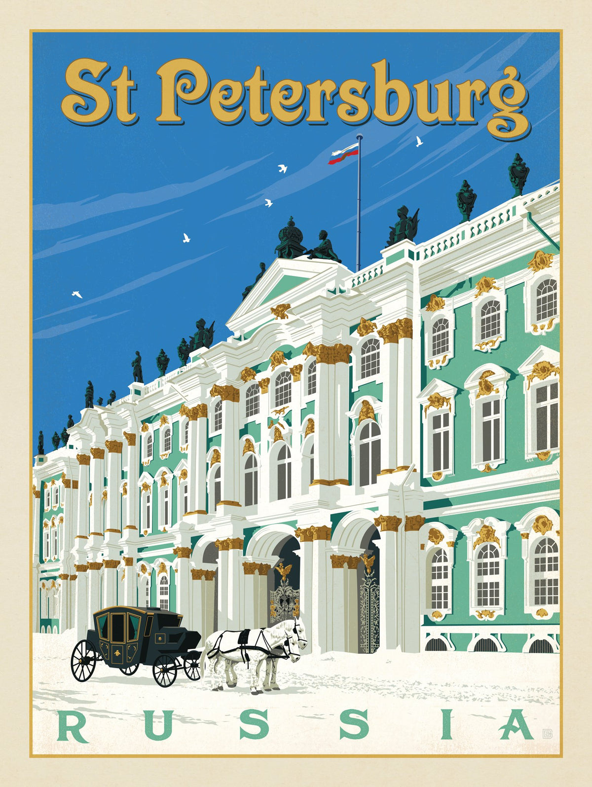 Russia: St. Petersburg - Puzzle - Artwork