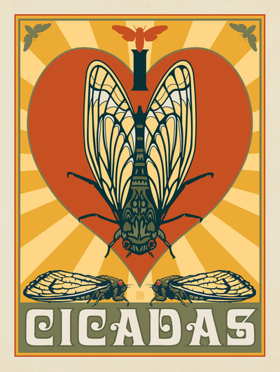I Love Cicadas - Puzzle