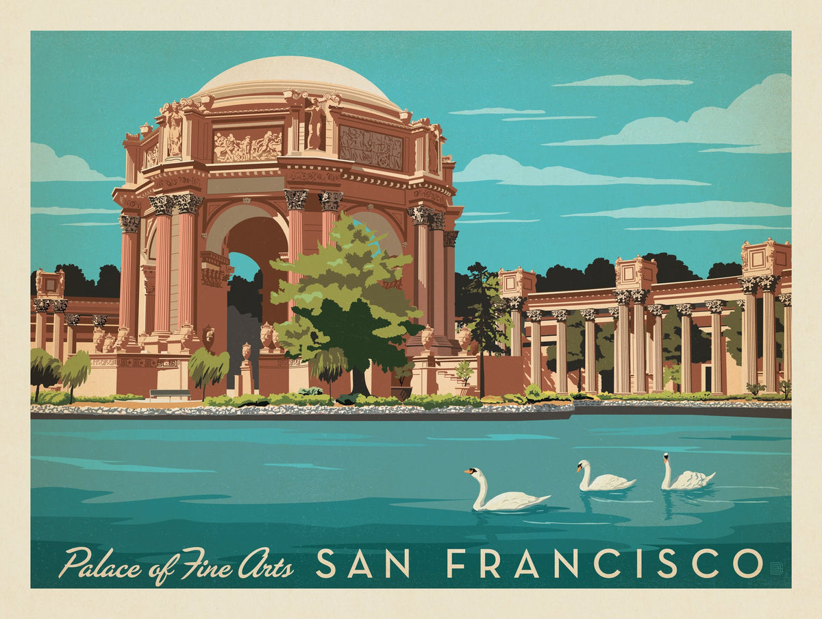 San Francisco: Palace of Fine Arts - Puzzle - Artwork