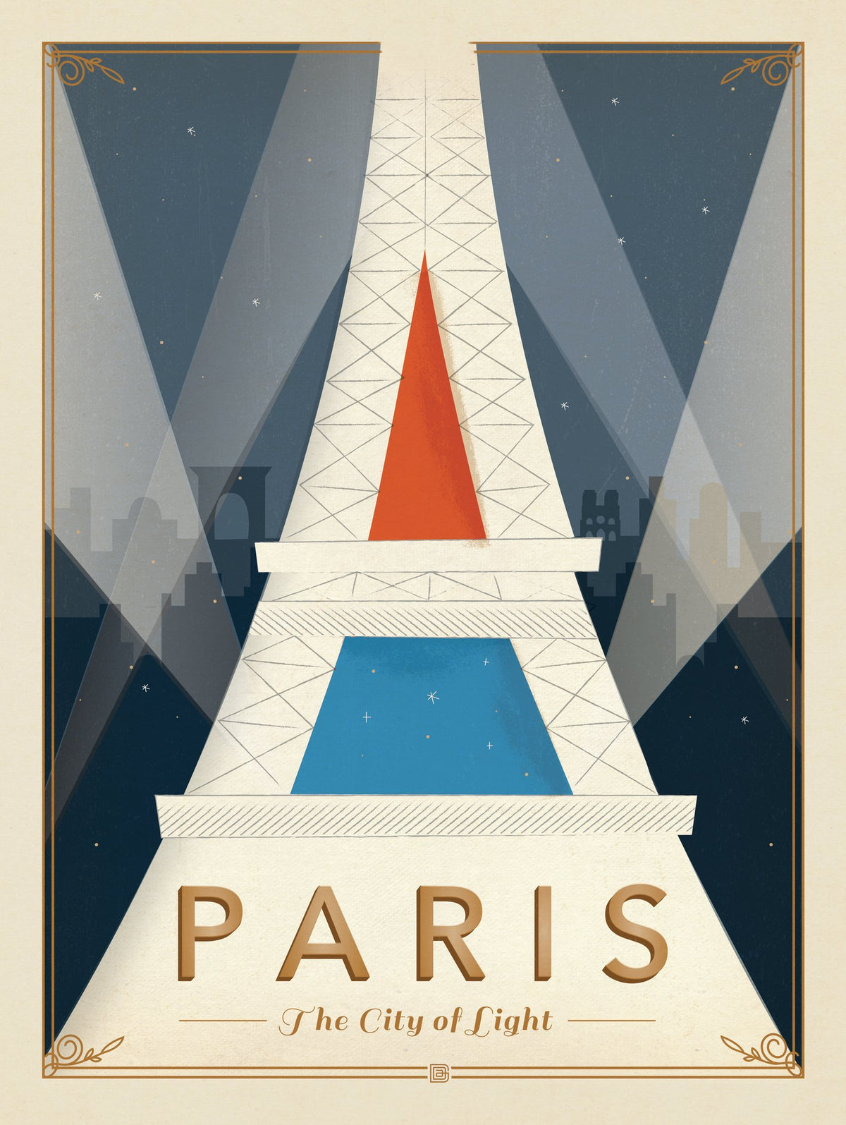 France, Paris: Mid-Century Modern - Puzzle - Artwork