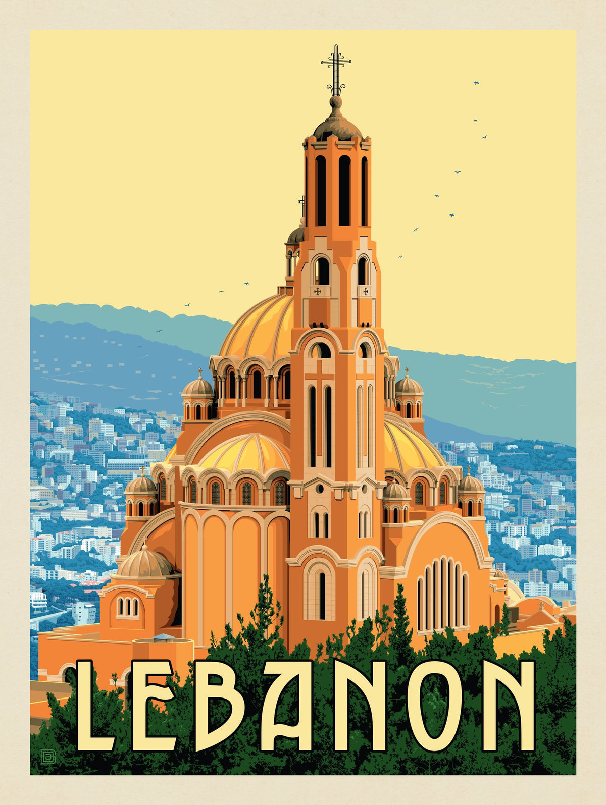 Lebanon - Puzzle - Artwork