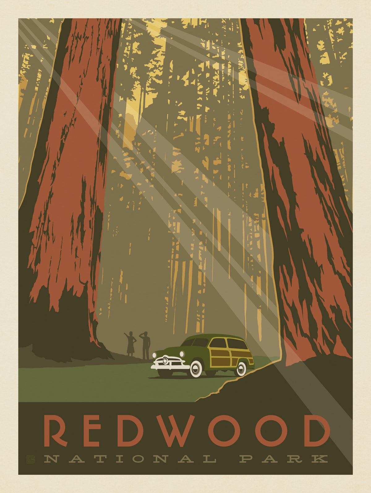 Redwood National Park - Puzzle - Artwork