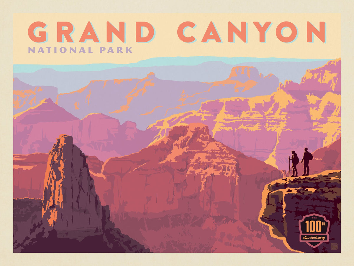 Grand Canyon National Park: 100th Anniversary (Horizontal) - Puzzle - Artwork