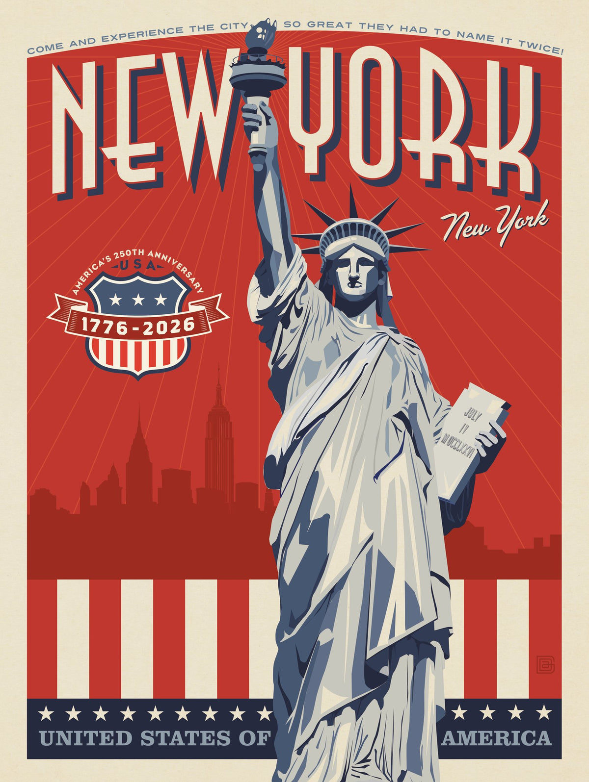 250th Anniversary USA: Lady Liberty - Puzzle - Artwork