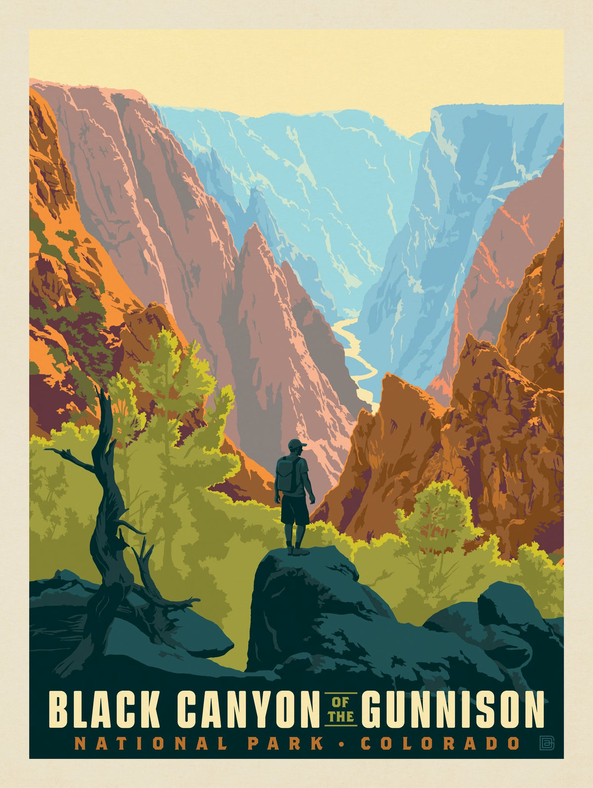 Black Canyon Of The Gunnison National Park: Painted Wall - Puzzle - Artwork