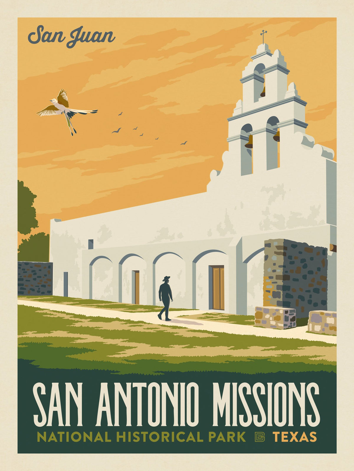 San Antonio Missions National Historic Park: San Juan - Puzzle - Artwork