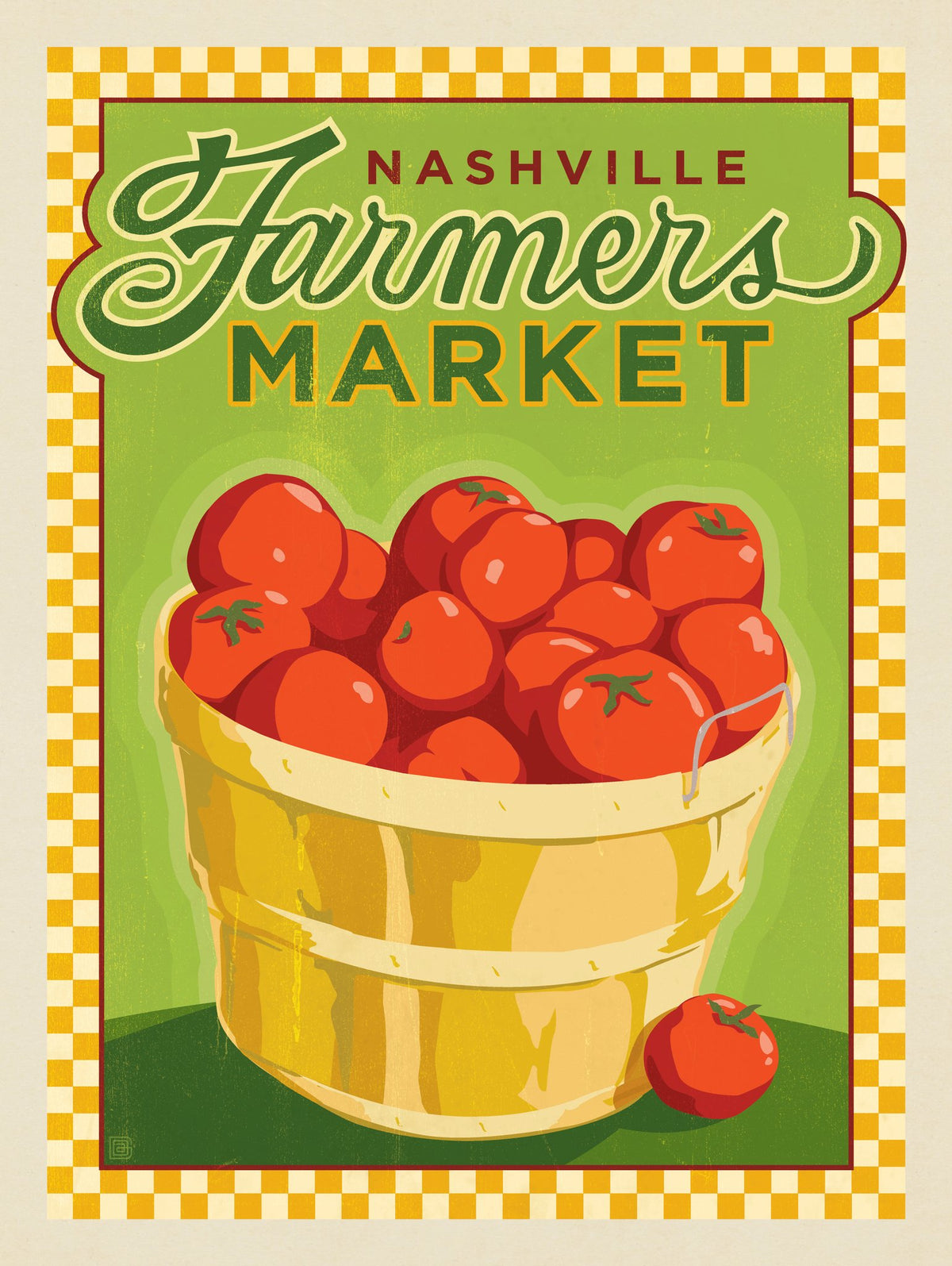 Farmers Market: Nashville - Puzzle - Artwork