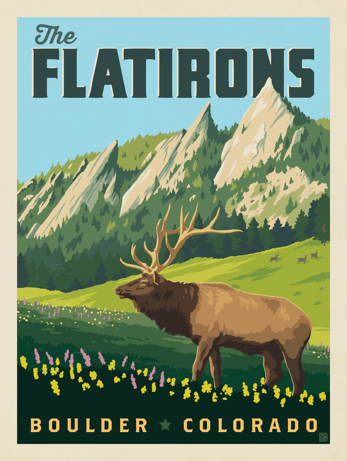 The Flatirons, Colorado - Puzzle - Artwork