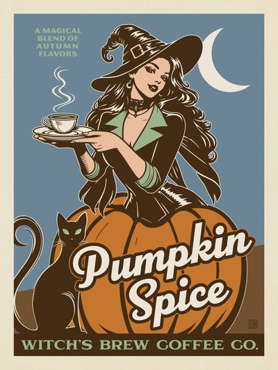 Witches' Brew Coffee Co. (Pumpkin Spice Blend) - Puzzle
