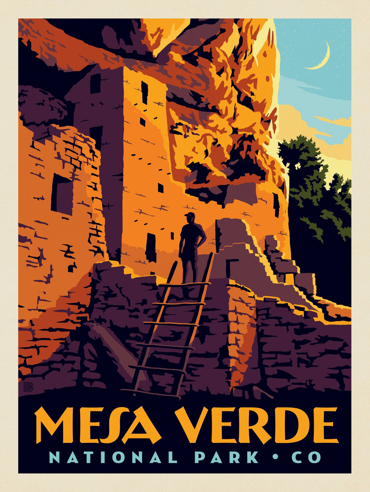 Mesa Verde National Park: Cliff Dwellings - Puzzle - Artwork