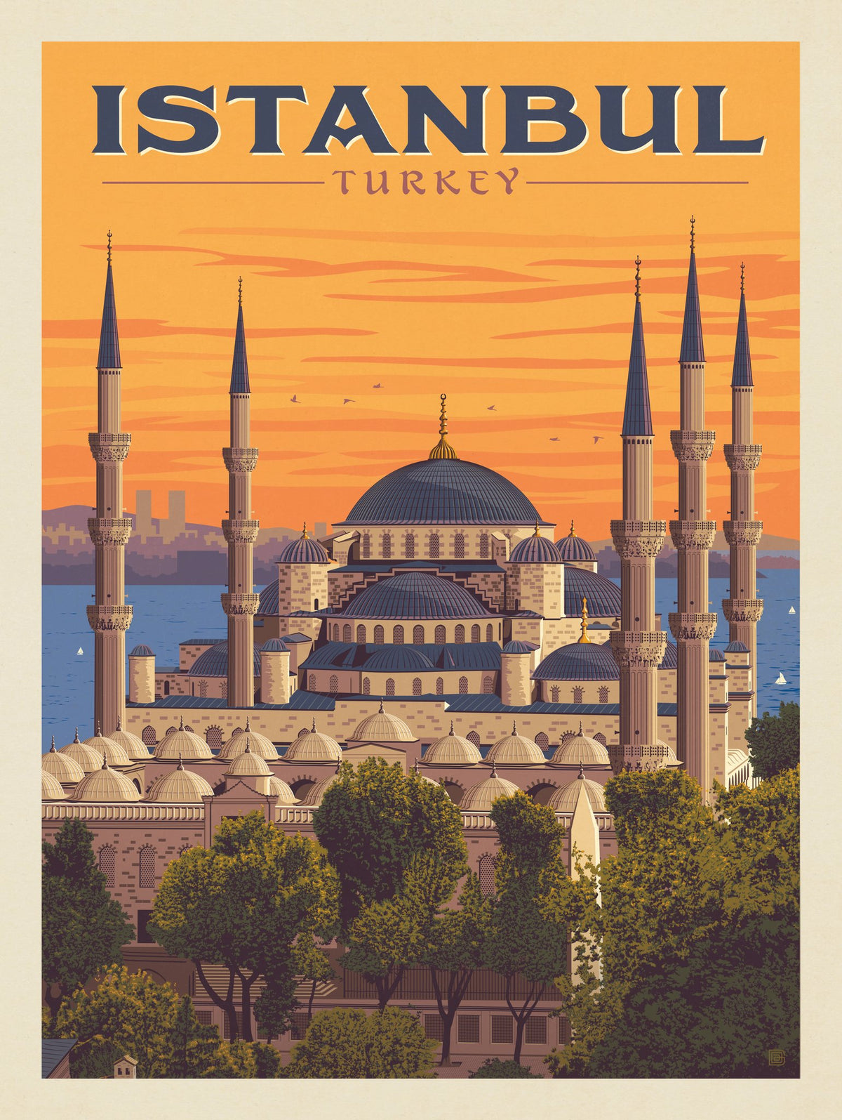 Turkey: Istanbul - Puzzle - Artwork