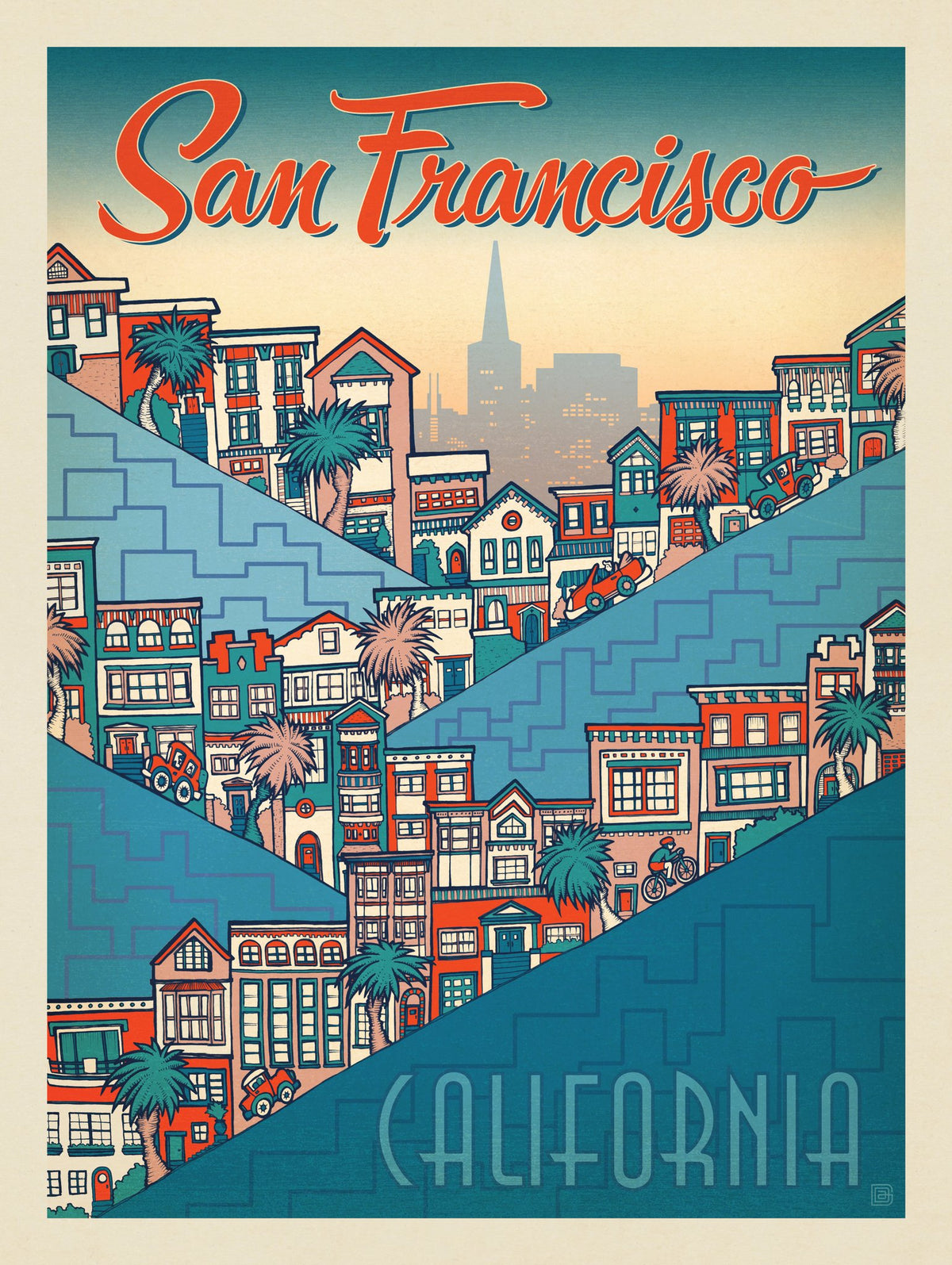 San Francisco Hills - Puzzle - Artwork