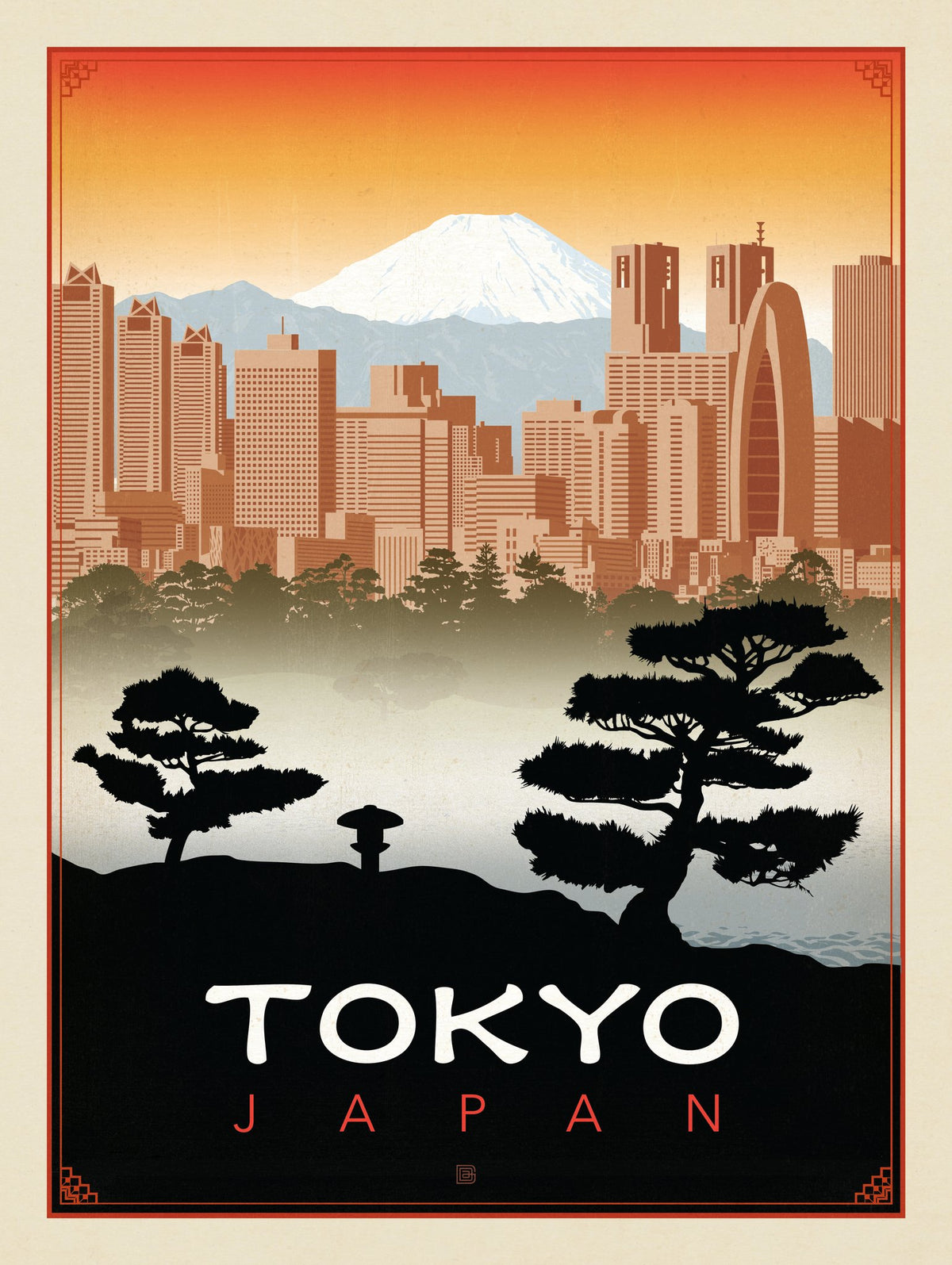Japan: Tokyo - Puzzle - Artwork