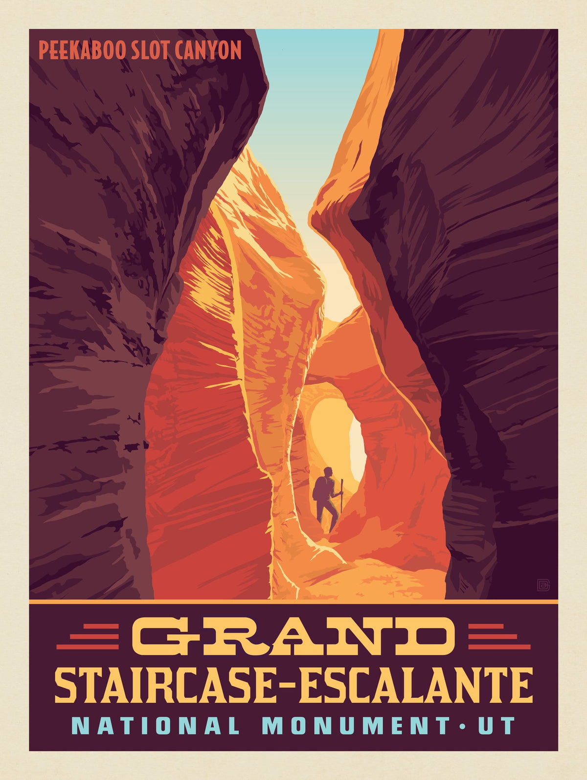 Grand Staircase Escalante: Slot Canyons - Puzzle - Artwork