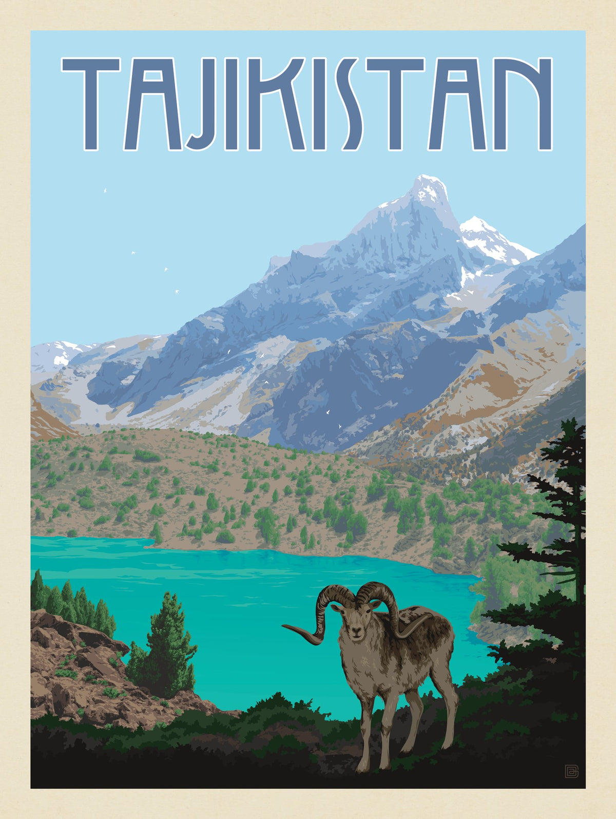 Tajikistan - Puzzle - Artwork