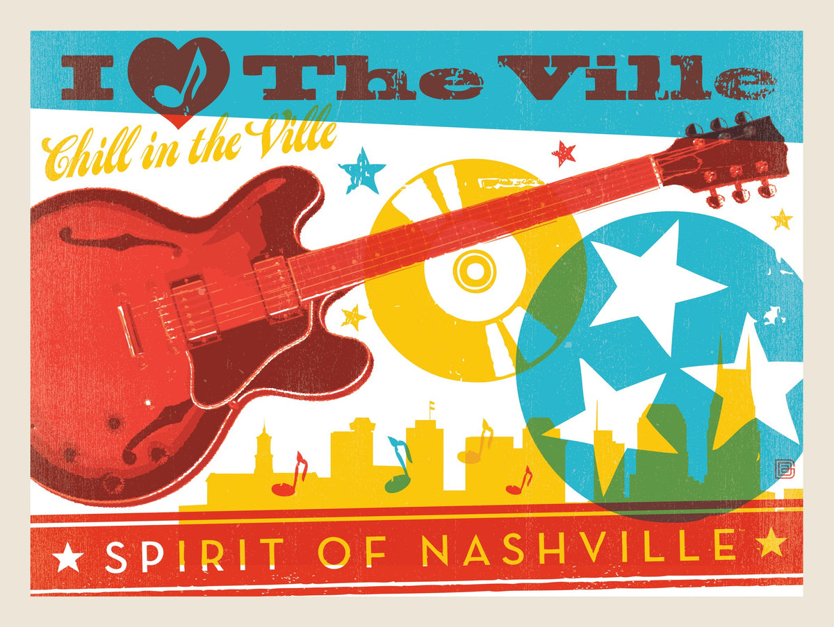 Chill in the Ville (Horizontal) - Puzzle - Artwork