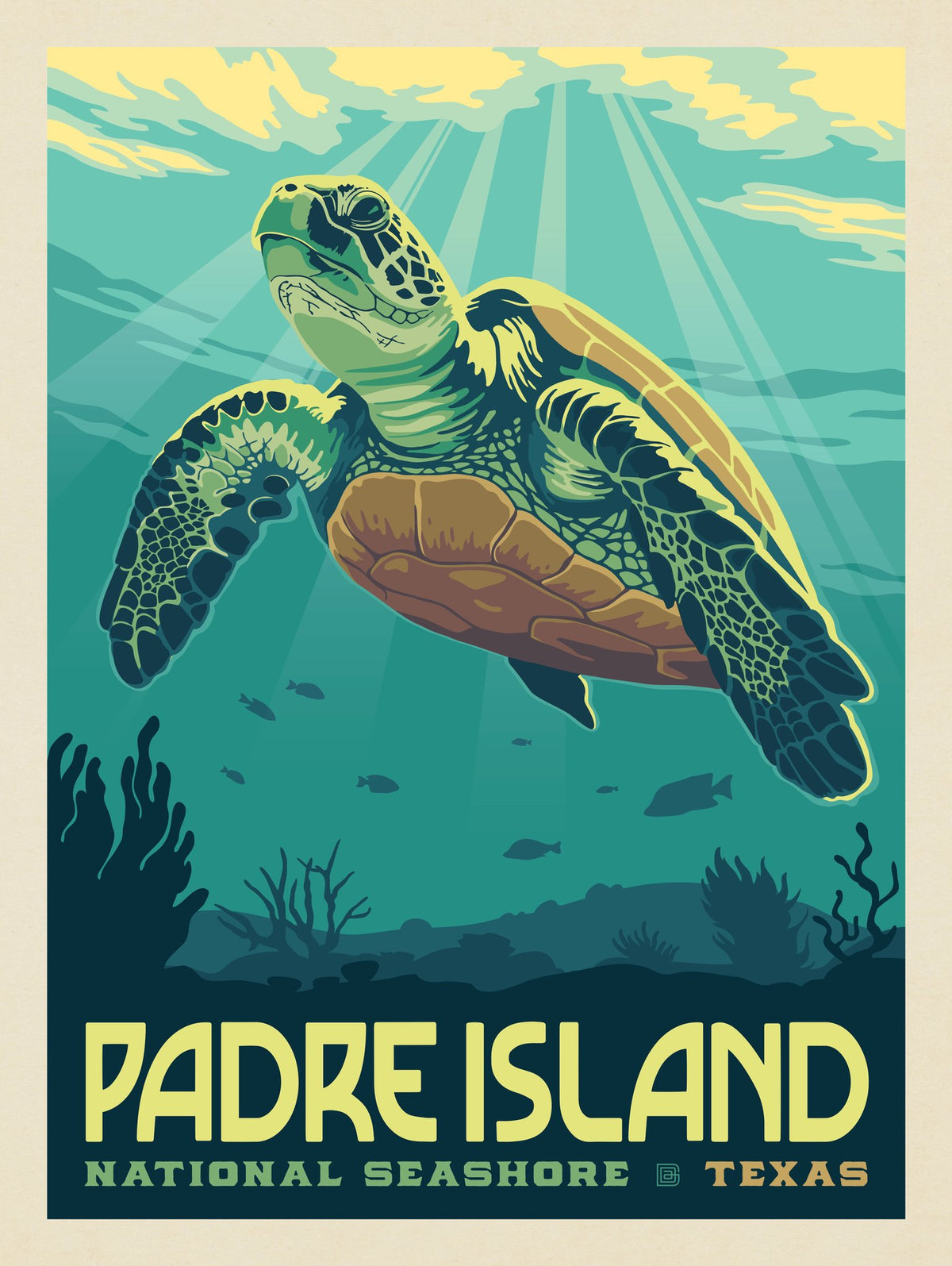 Padre Island National Seashore, Texas - Puzzle - Artwork