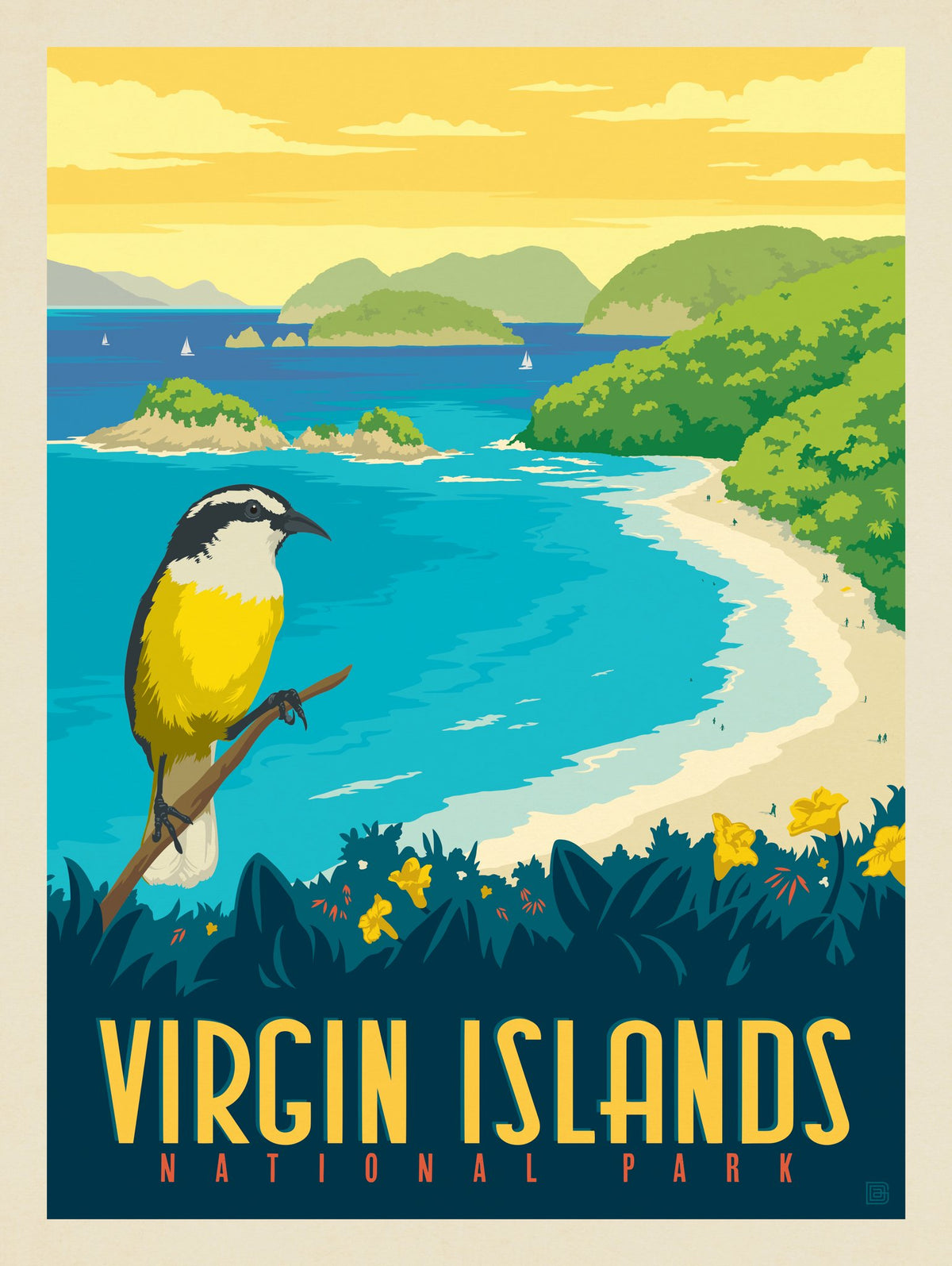 Virgin Islands National Park: Trunk Bay - Puzzle - Artwork