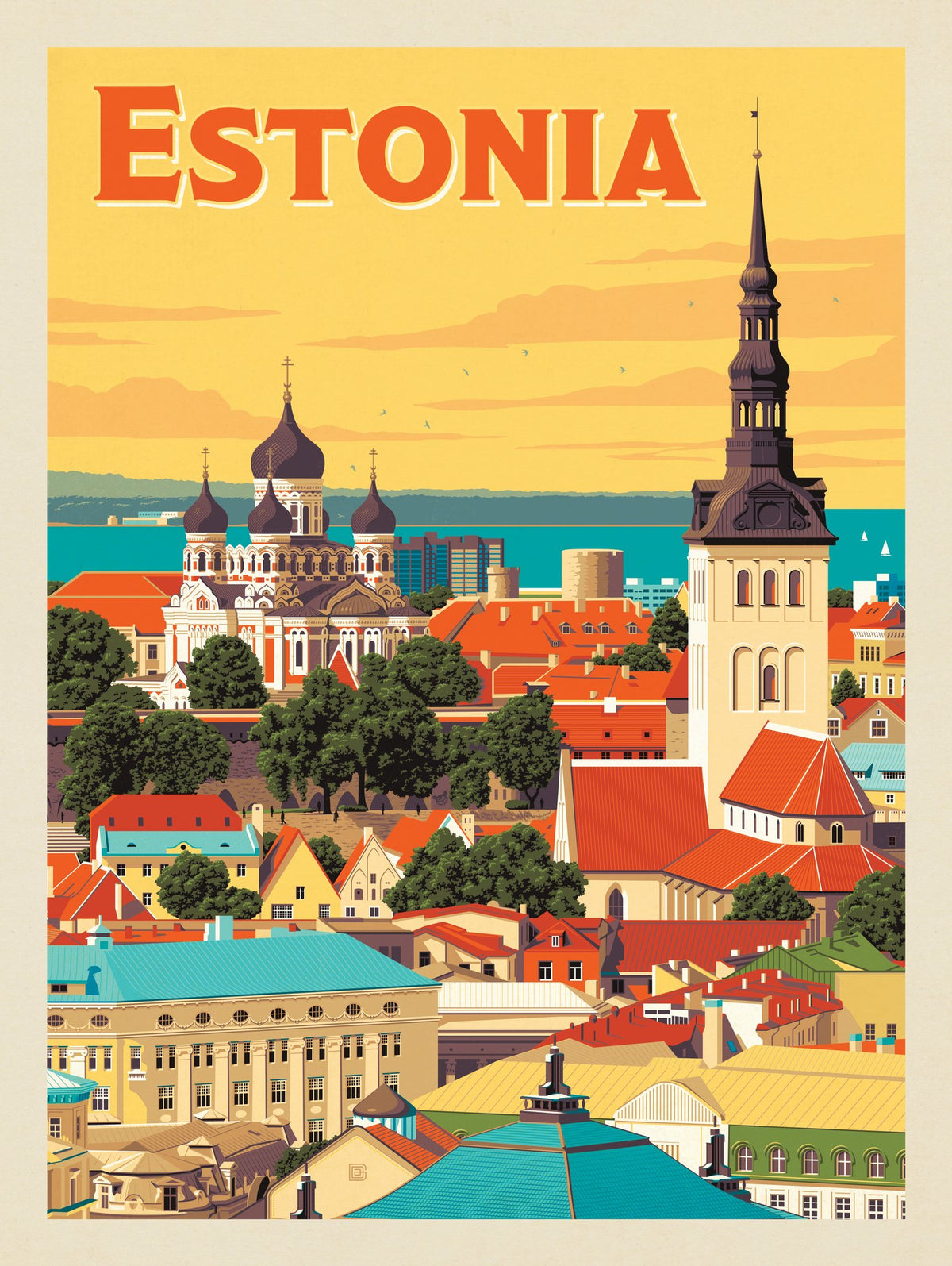 Estonia - Puzzle - Artwork