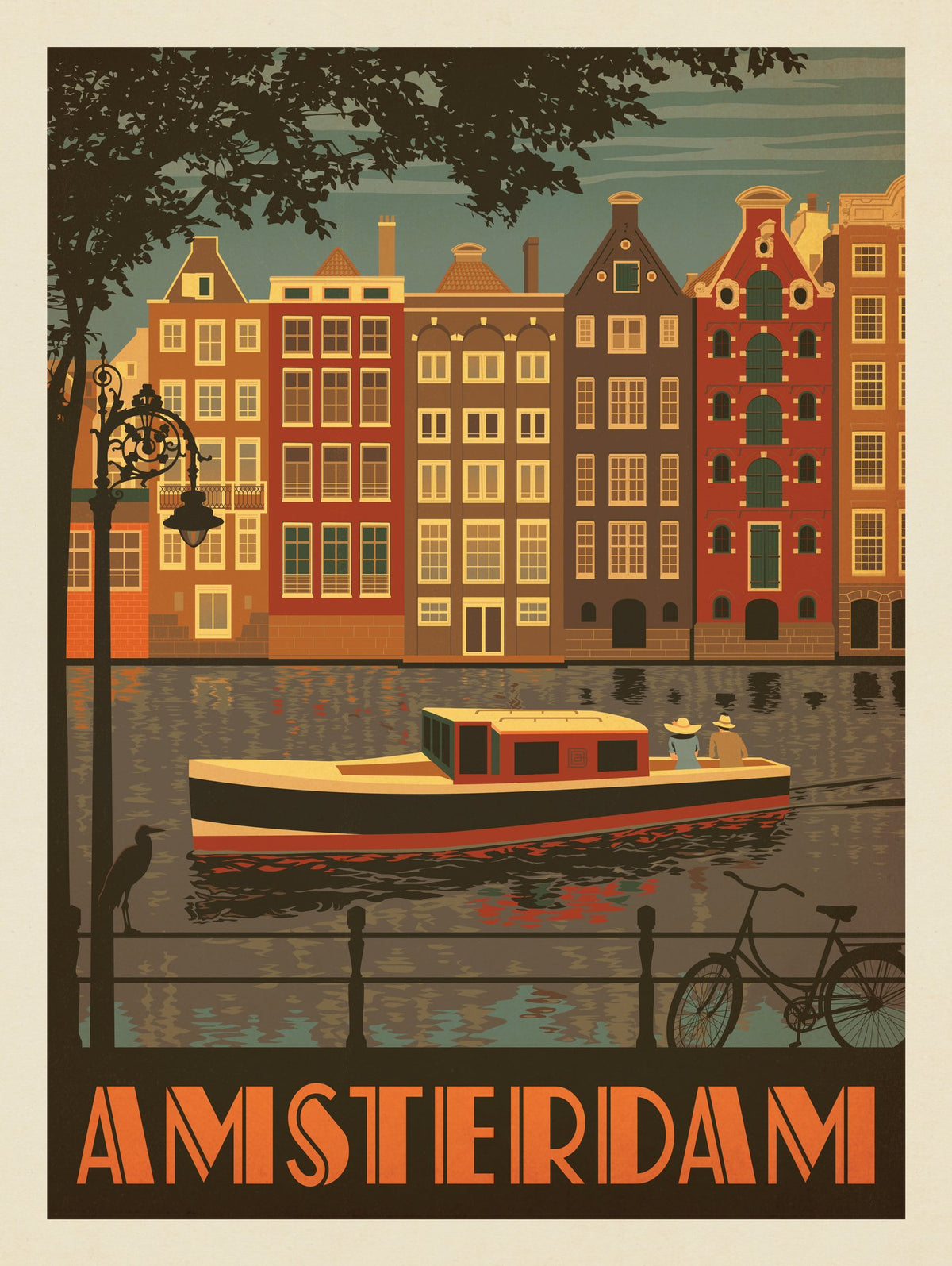 Netherlands: Amsterdam - Puzzle - Artwork