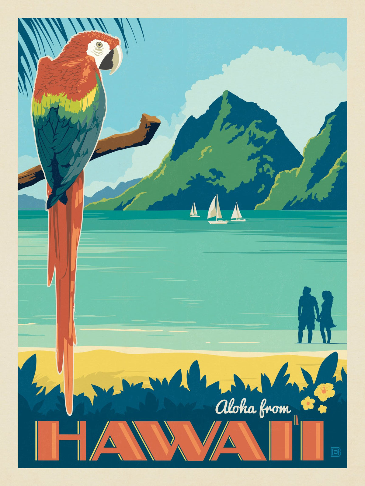 Hawaii: Tropical Paradise - Puzzle - Artwork