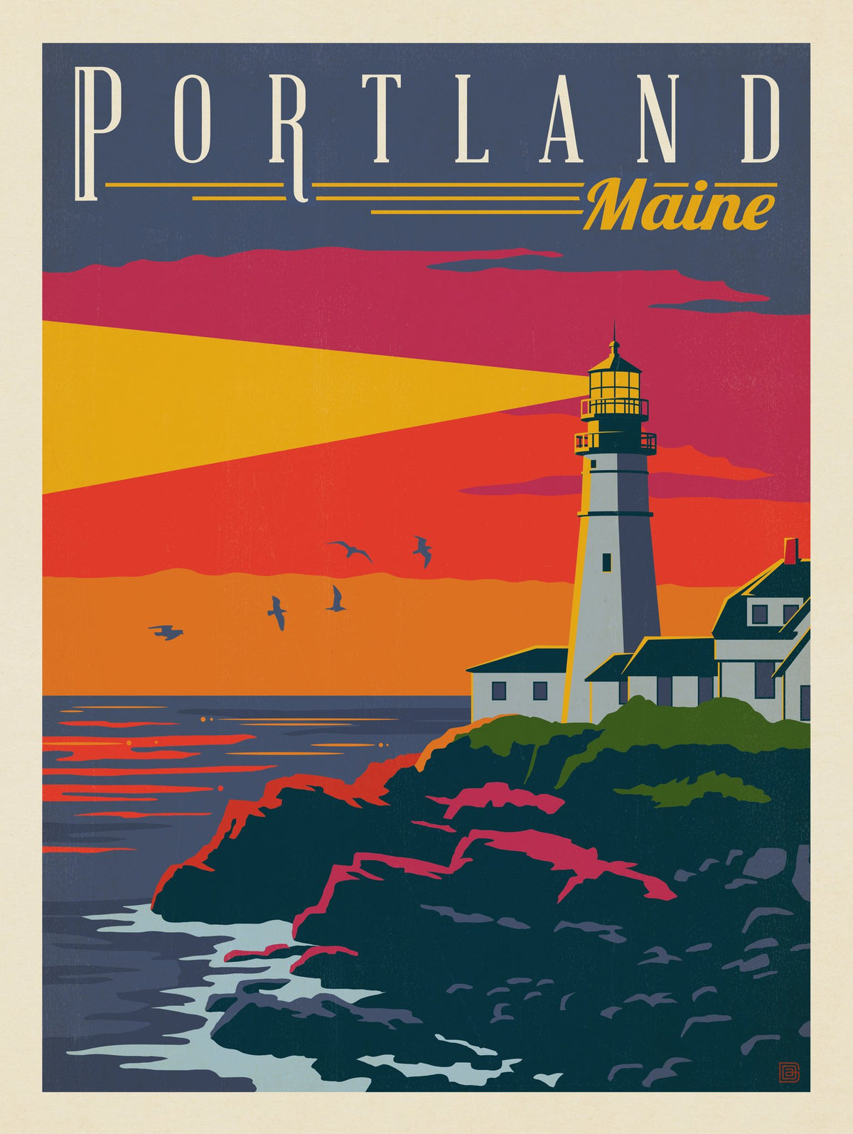 Portland, Maine - Puzzle - Artwork