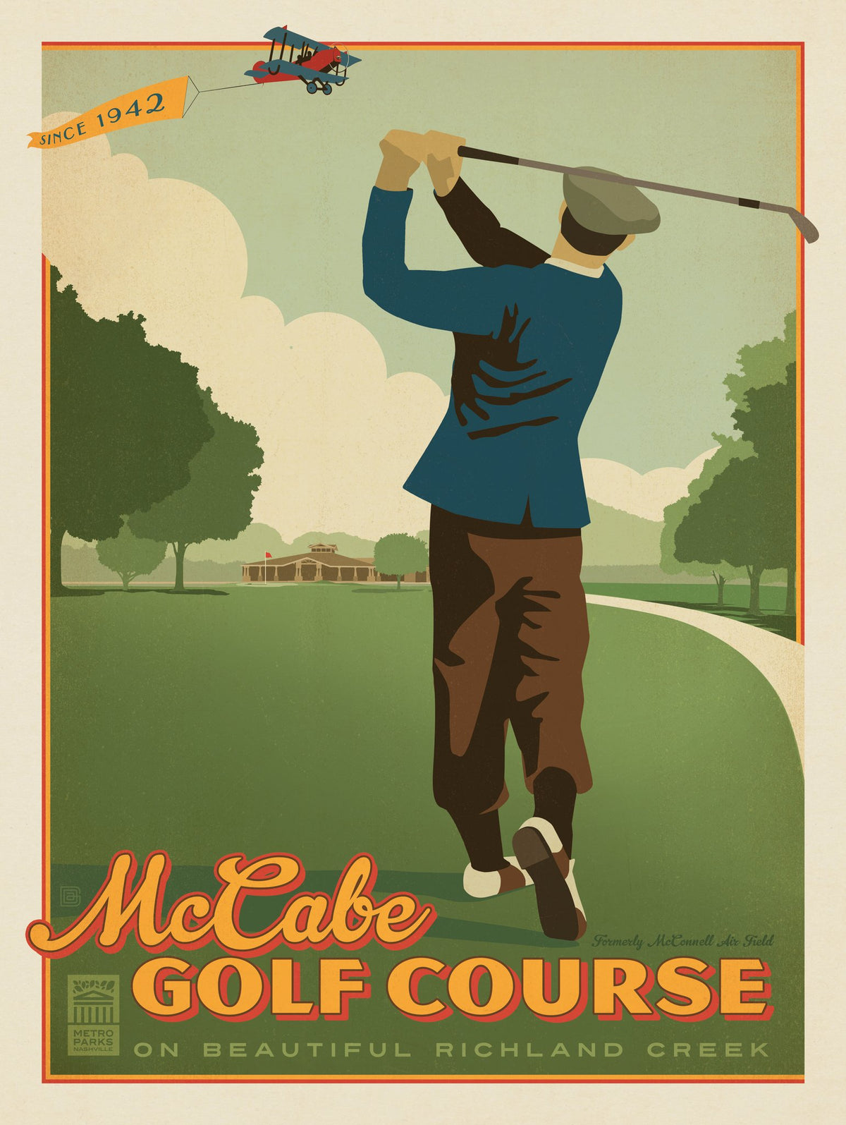 Metro Parks: McCabe Golf Course - Puzzle - Artwork