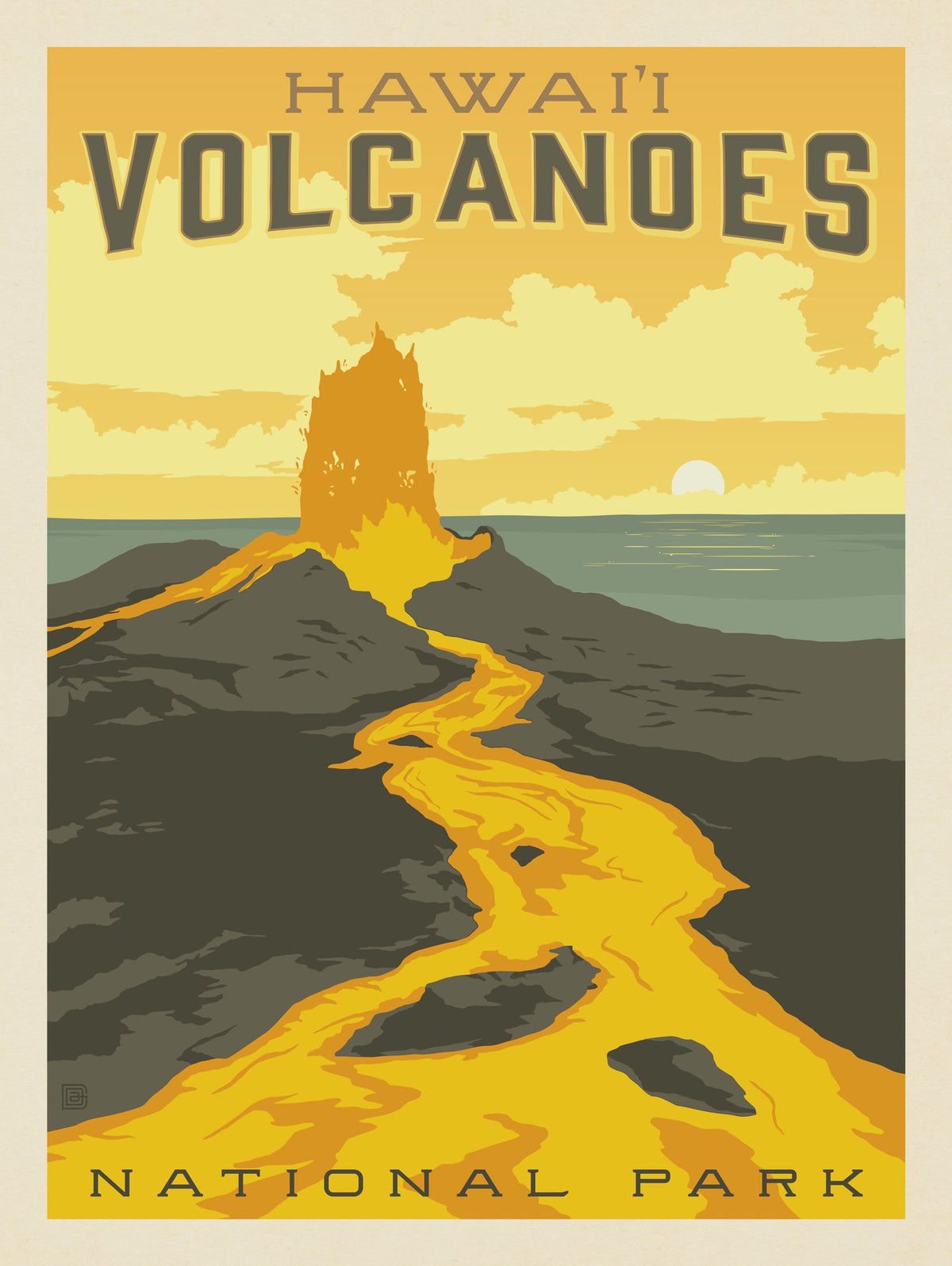 Hawai'i Volcanoes National Park - Puzzle - Artwork