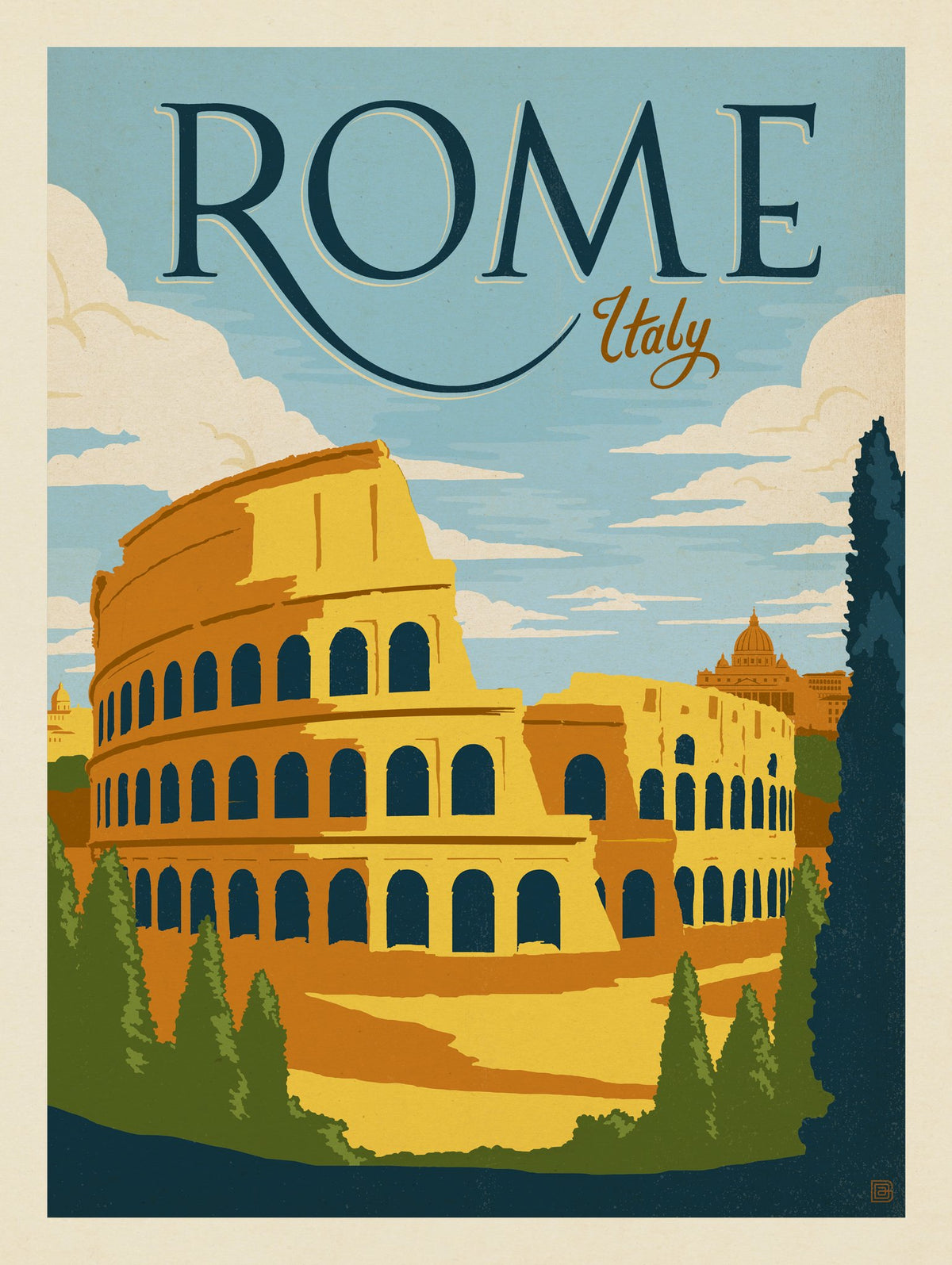Italy: Rome - Puzzle - Artwork