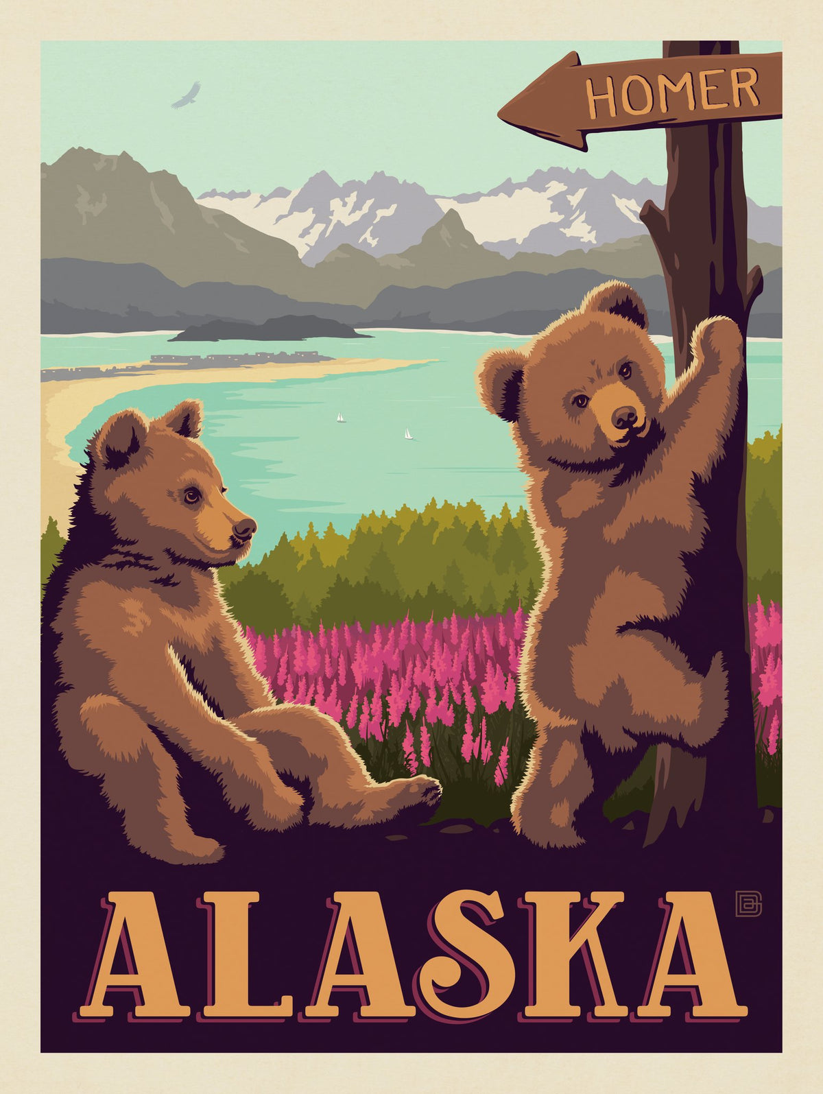 Alaska: Homer - Puzzle - Artwork