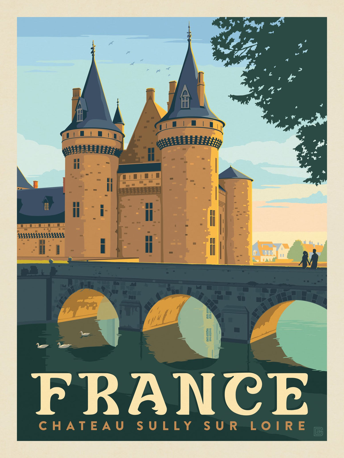 France: Loire Valley - Puzzle - Artwork